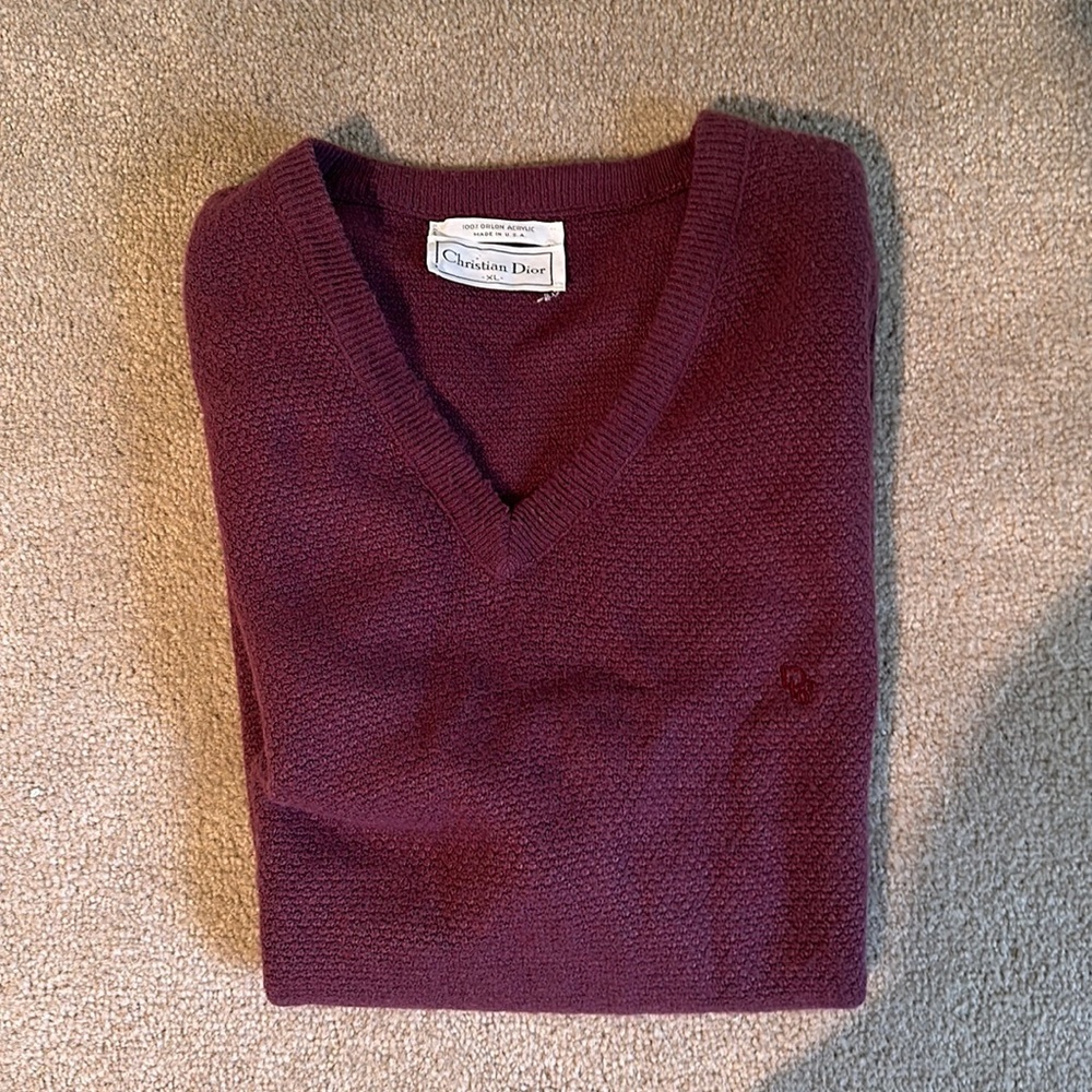 Vintage Christian Dior vest
